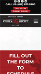 Mobile Screenshot of crossfitbostonirongrit.com